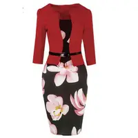 2018 fashion design wholesale casual elegant sexy dresses for women office lady formal dress
2018 fashion design wholesale casual elegant sexy dresses for women office lady formal dress