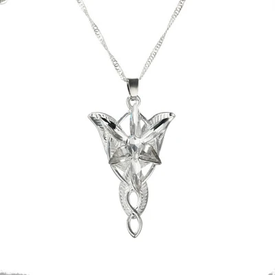 Fashion Jewelry The King Of The Lord Ladies Popular Necklaces Fairy Princess Arwen Evenstar Silver Pendant, Picture
Fashion Jewelry The King Of The Lord Ladies Popular Necklaces Fairy Princess Arwen Evenstar Silver Pendant, Picture
