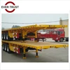 low price high quality container trailer 20 ft