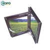 AWA And WERS Certified Swing Interior Frame Aluminum Glass Windows For Bathroom