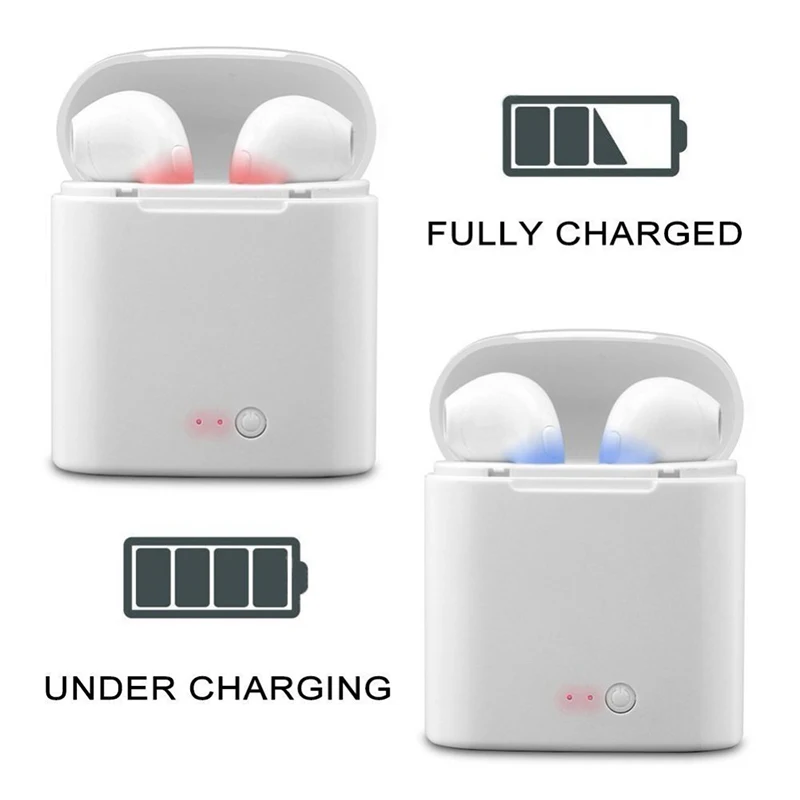 2020 dropshipping electronic sport i7 mini tws earbuds bluetooth 5.0 wireless earphone with charging case - ANKUX.COM