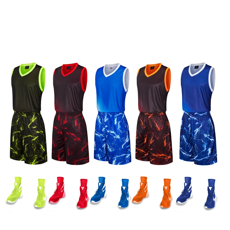 Wholesale New Design Sportswear Sublimation Printing Basketball Jersey Customized Basketball Uniform Dry Fit Basketball Wear, Colors
Wholesale New Design Sportswear Sublimation Printing Basketball Jersey Customized Basketball Uniform Dry Fit Basketball Wear, Colors