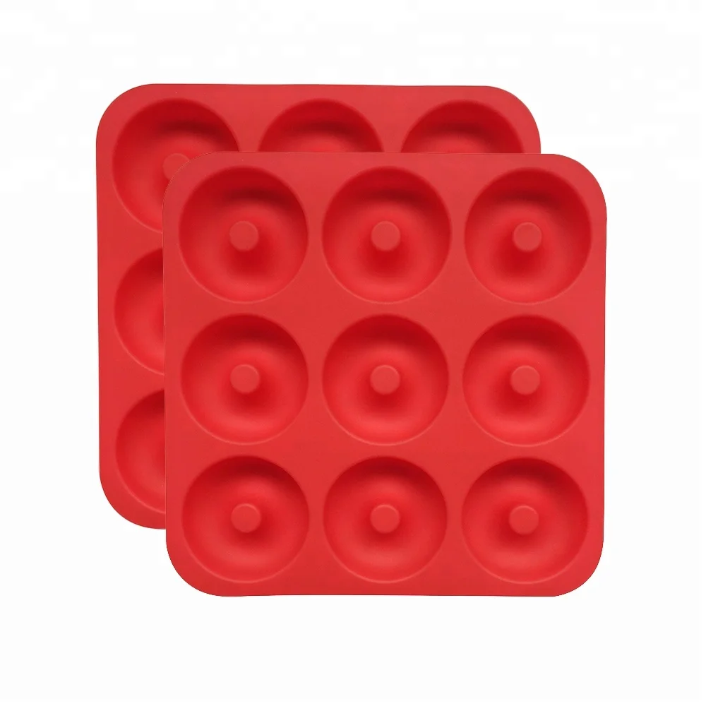 Factory Direct 9 Cavity Premium Silicone bagel Baking Mold, Donut Baking Mold wholesale, Pantone color
Factory Direct 9 Cavity Premium Silicone bagel Baking Mold, Donut Baking Mold wholesale, Pantone color