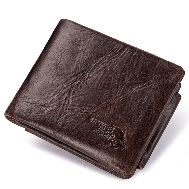 Men'S Leather Coin Purse Casual Short Oil Wax Leather Wallet Men'S Tri Fold Leather Wallet, 2 color available
Men'S Leather Coin Purse Casual Short Oil Wax Leather Wallet Men'S Tri Fold Leather Wallet, 2 color available
