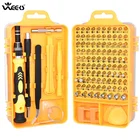 WEEKS110-in-1 portable precision phone repair tools chrome vanadium screwdriver set