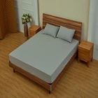 Wholesale 100%cotton Mattress Protector Hypoallergenic Breathable Waterproof Cover-Fitted Sheet