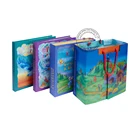 Attractive oem 3d children's cartoon flip book printing