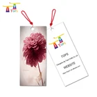 High definition photo custom design 3d lenticular effect CMYK printing bookmark