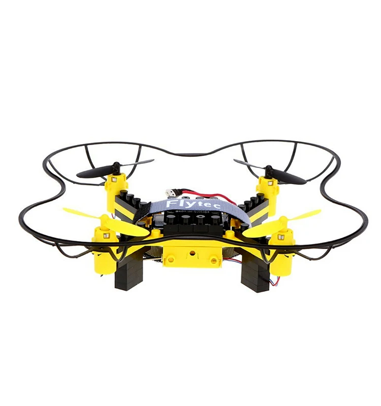 10. T11_Yellow_DIY_Building_Blocks_RC_Drone