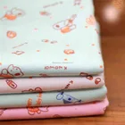 Custom digital printing 95% cotton 5% lycra fabric 0811-3