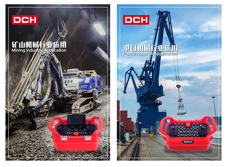 Safety Industrial wireless remote control for Hoist Cranes 433MHz frequency - ANKUX Tech Co., Ltd