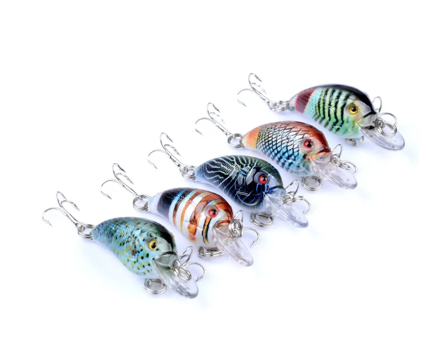 SW 4.2g 4.5cm 3d fishing lure eyes artificial plastic hard fishing bait crank lures, 5 colors
SW 4.2g 4.5cm 3d fishing lure eyes artificial plastic hard fishing bait crank lures, 5 colors