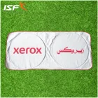 Custom design white tyvek car windscreen sunshades Dupont car front sunshade