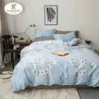 Elegant Pattern Twill Cotton Reactive Printing 4pcs King Bedding Comforter Sets