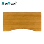 height adjustable standing desk natural bamboo office table top