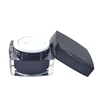 5g 10g 15g 30g 50g empty square black plastic jars for cosmetic eye face cream sample cosmetics packing wholesale