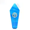 Customized And Cheap Blue Glass Quartz Cigarette Holder Small Glass Smoking Pipe