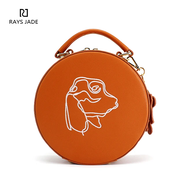 circle crossbody bag leather