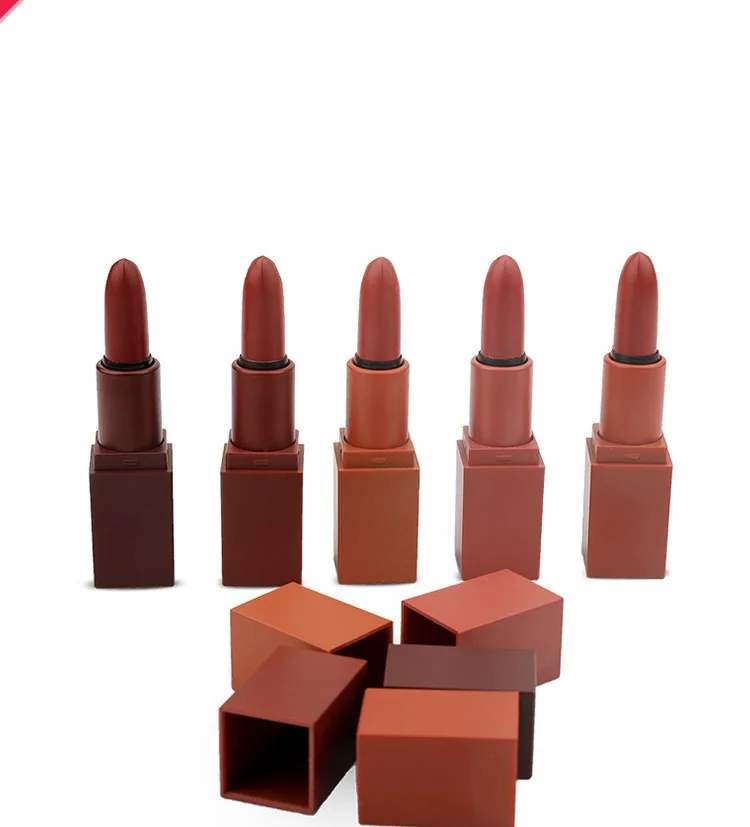 Make your own brand beauty custom lipstick set matte lipstick waterproof with private label, 5 colors
Make your own brand beauty custom lipstick set matte lipstick waterproof with private label, 5 colors