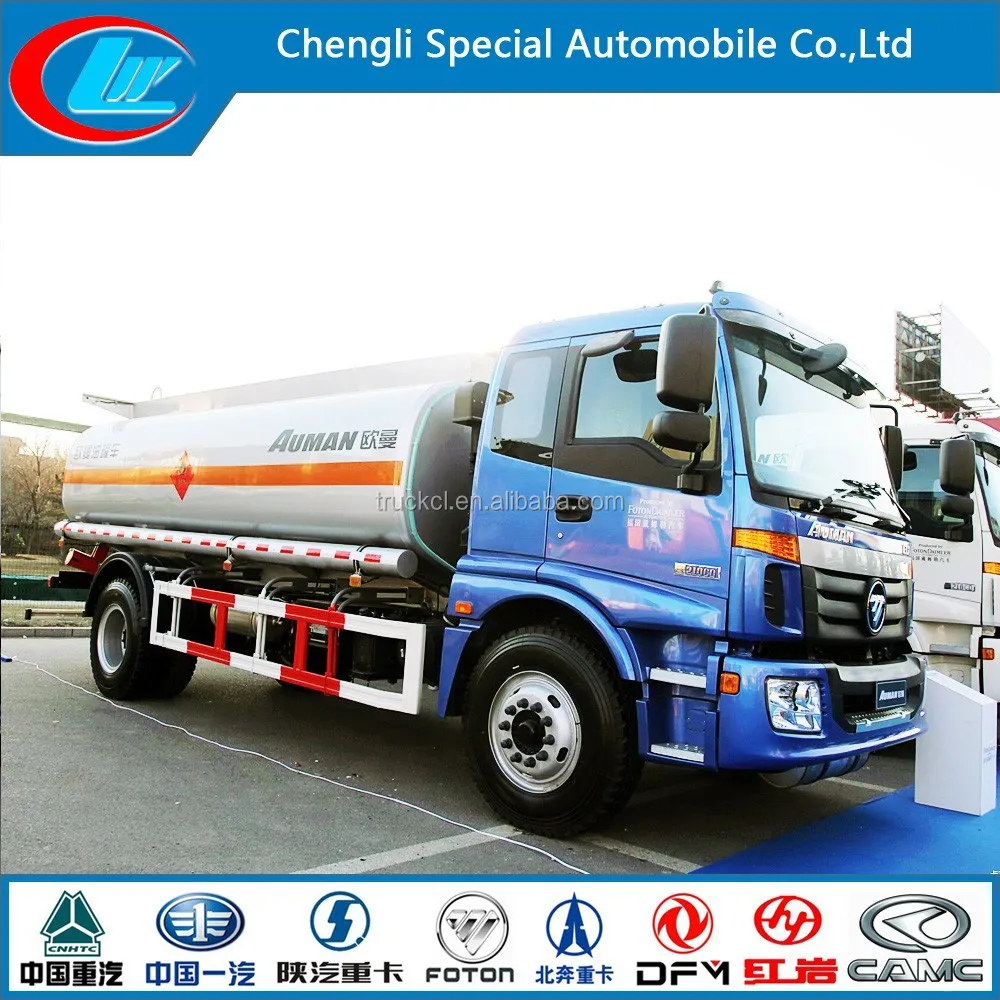 MINI Foton Fuel Tanker 4X2 Fuel tanker truck Foton 6 wheels diesel type truck fuel tanker