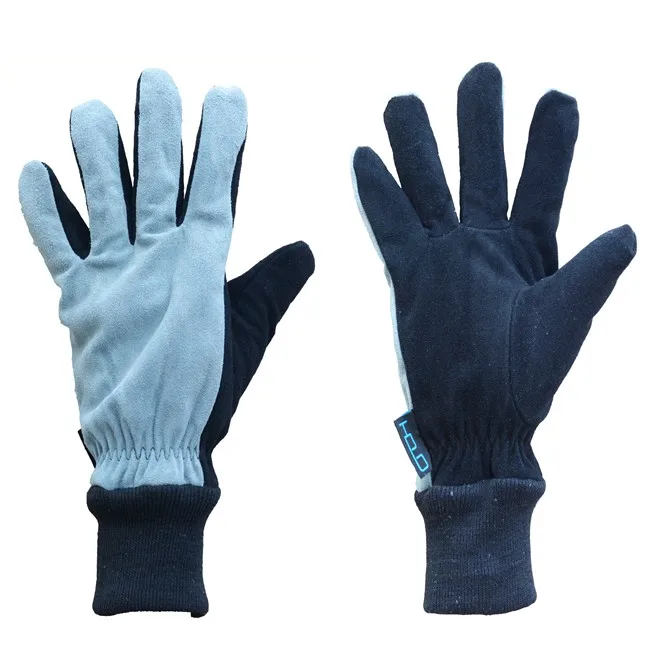 PRI In stock wholesale warm fleece working gloves leather winter cow leather gloves, Black
PRI In stock wholesale warm fleece working gloves leather winter cow leather gloves, Black