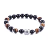 /product-detail/custom-design-power-stone-onyx-tiger-eye-bead-bracelet-with-silver-buddha-head-mens-women-cuff-bracelets-60670422507.html