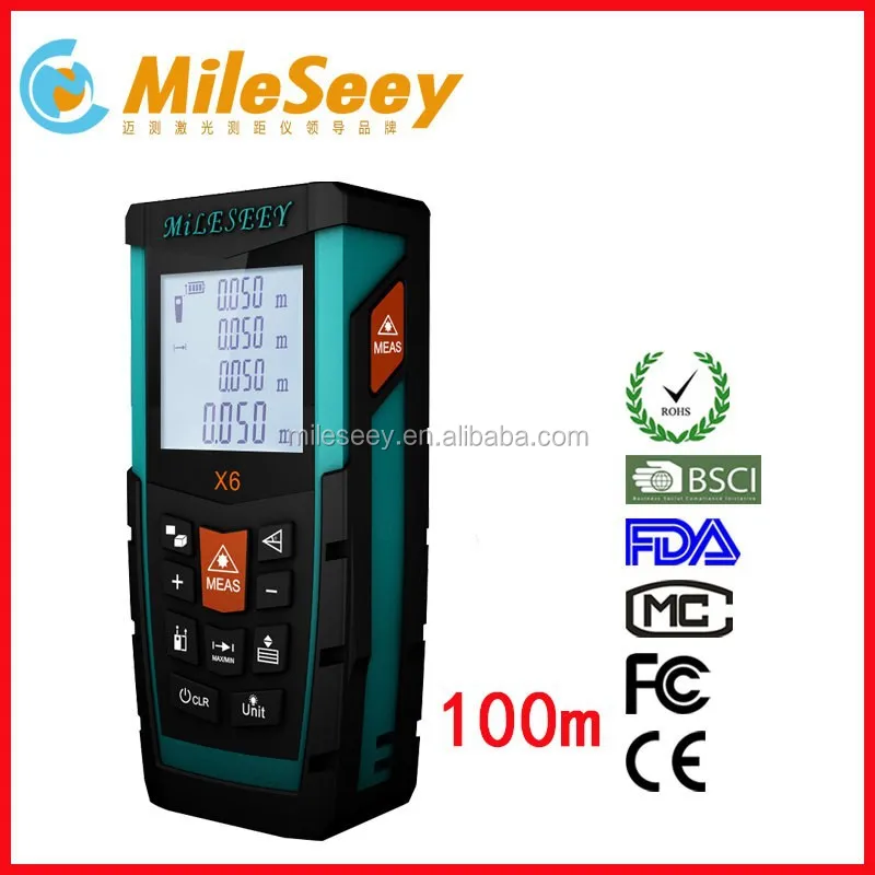Mileseey X6 100m Precision Laser Height Measurement Distance Buy