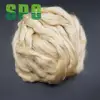 100% Tussah silk noil, Tussah silk waste, silk fibre blending with cotton for fabric
