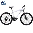 all white mountain bike 21speed carbon 24inch mountain bicycle