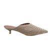 2019 low heel jute upper ladies shoes casual shoes for women