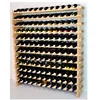 Natural solid pine wood Stackable Bamboo Red Wine Rack