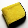 Streak free coral fleece car cleaning polishing drying towel