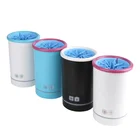 2019 amazon top seller Portable Automatic rechargeable Dog Paw dirty foot Washer Pet Dog Paw Cleaner