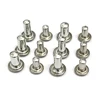 Stainless Steel Round Head Rivets / Aluminum Rivet With SS Cap