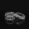 cheap price 5ml 5g Round Clear Empty plastic Container Makeup Bottle for Cosmetic Cream Jewelry Empty Jar Pot