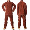 Jespai Factory Heat Resistant Cow Leather Welding Safety Overall