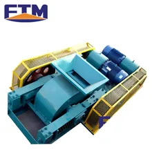 China FTM Hydraulic Double Roll Crusher