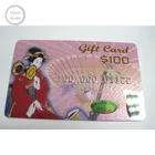 Card Pvc Business Card White Full Color Printing Embossed Serial Number Warranty Card Gift Card Pvc