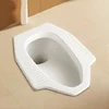 Cheap Price Asian Toilet Ceramic Squatting Pan Glazed Ceramic Sanitary Ware KD-12SP