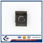 DIN rail clip Rail Clamp by Cast Iron for A100 A120 A150 steel rail