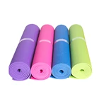 Amyup fitness exercise eco friendly custom logo pvc anti slip rubber mat