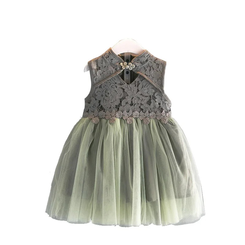 New fashion sleeveless personality beautiful kids dresses wholesale kids clothes, Gray
New fashion sleeveless personality beautiful kids dresses wholesale kids clothes, Gray