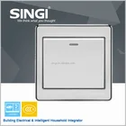 Electric Home America Style Electric Wall Switch For Home With Socket Lighting Fashion Switches