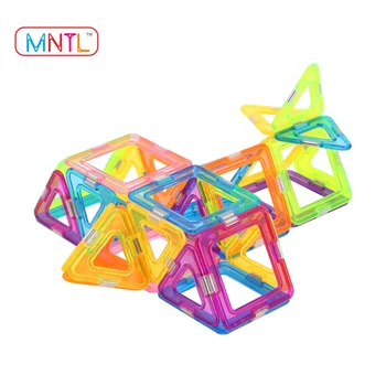 clear magnetic building blocks