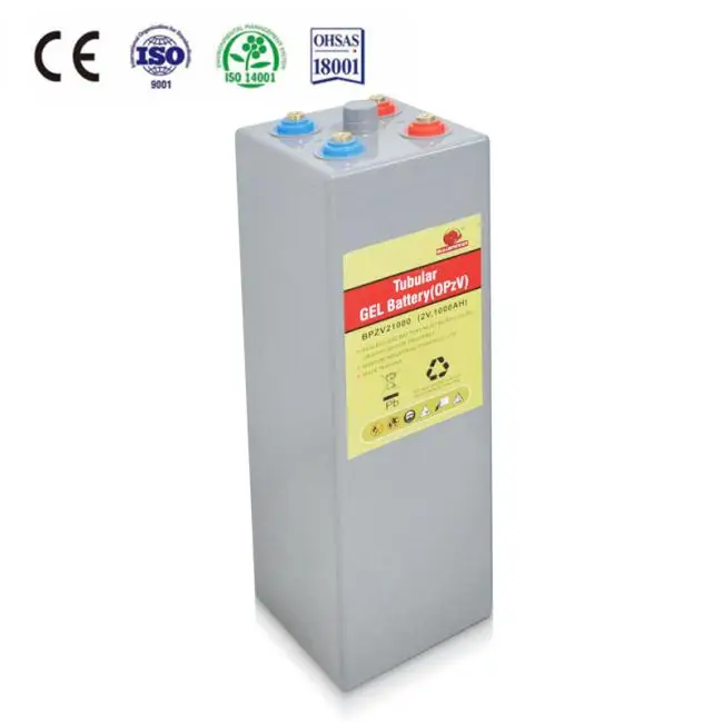 Tubular Plate Gel Battery OPZV 2v