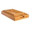 Flexo Squared Bamboo Tray