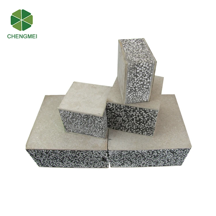 Vorgefertigte sandwich material leichte schaum betonplatte