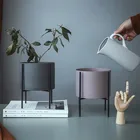 Wholesale home decorative ornaments matte gardening ceramic planters / wholesale clay pots