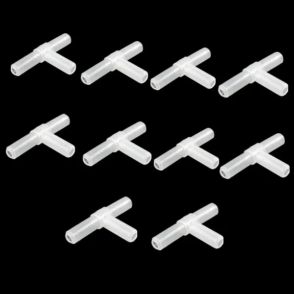 10pcs/set Plastic Tee T Type 3-Way Aquarium Air Pump Line Tubing Connector Joints Pipeline Joiner Junction Fish Tank Accessories
10pcs/set Plastic Tee T Type 3-Way Aquarium Air Pump Line Tubing Connector Joints Pipeline Joiner Junction Fish Tank Accessories