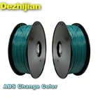 1.75mm 3mm abs filament 3d printing filament abs change color